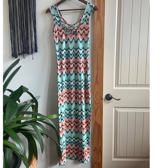 🔸 Streetwear Society 🔸 colourful maxi dress - Picture 2 of 7